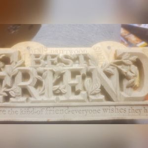 Best Friend plaque